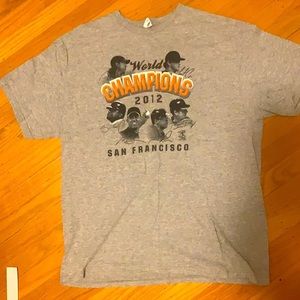 San Francisco Giants 2012 World Series Shirt.